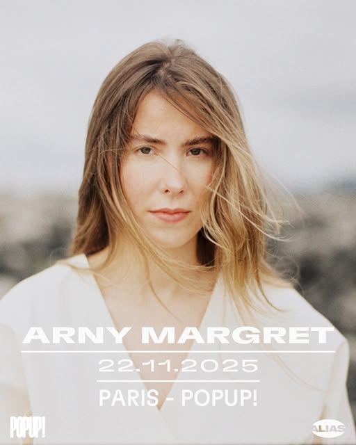 Arny Margret de passage à Paris prochainement&nbsp;!