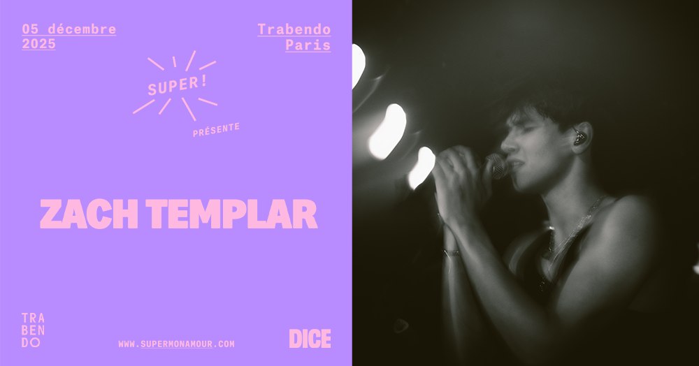 Zack Templar de passage en france en Décembre prochain&nbsp;!