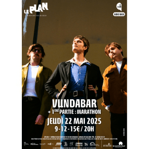 #souvenir : Marathon et Vundabar : Une Soirée Rock&nbsp;Inoubliable