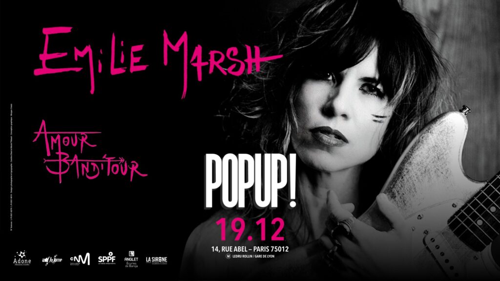 #Report : Concert Énergique d&rsquo;Emilie Marsh au Pop&nbsp;Up
