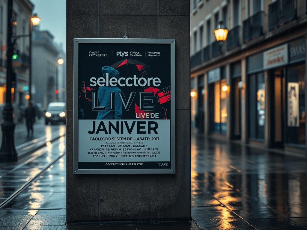 #sortie#live :  Les Meilleurs Concerts de Janvier 2026 à&nbsp;Paris