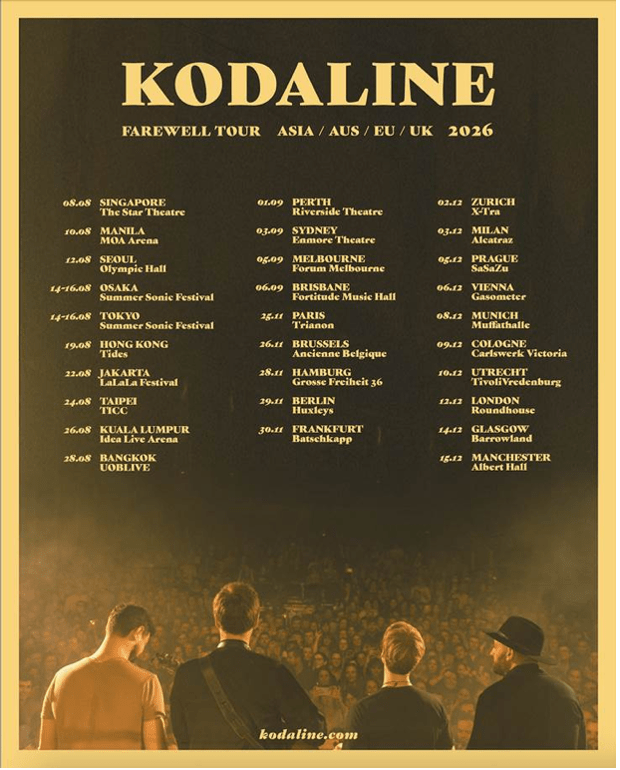 Kodaline annonce sa fin avec un ultime&nbsp;album