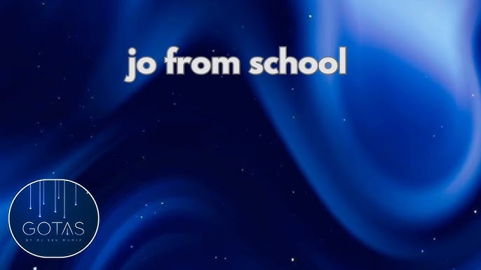 jo from school dévoile un nouveau&nbsp;single