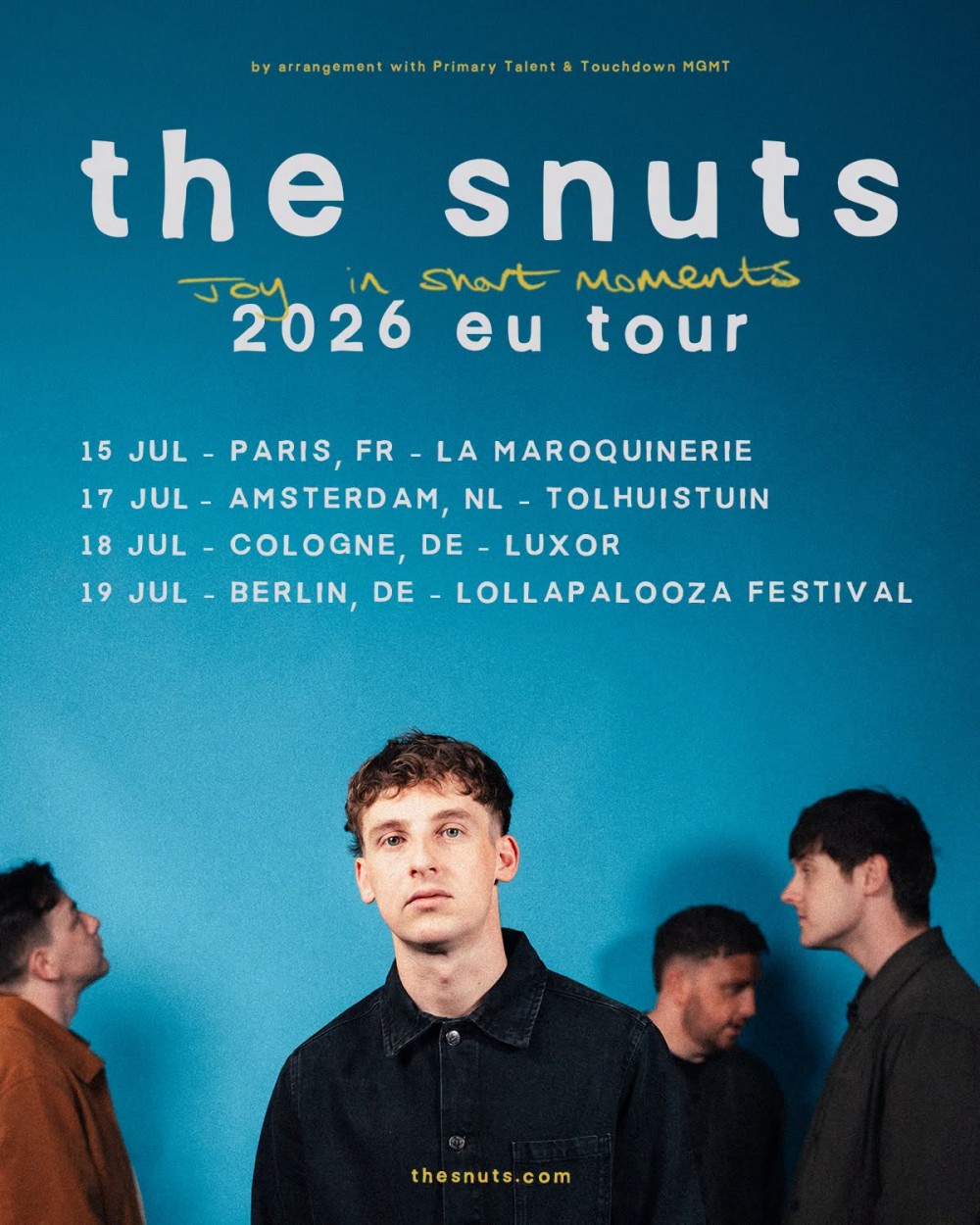 [🌴 Report Été 26] Retour sur une soirée en compagnie de la relève du rock écossais à la&nbsp;Maroquinerie