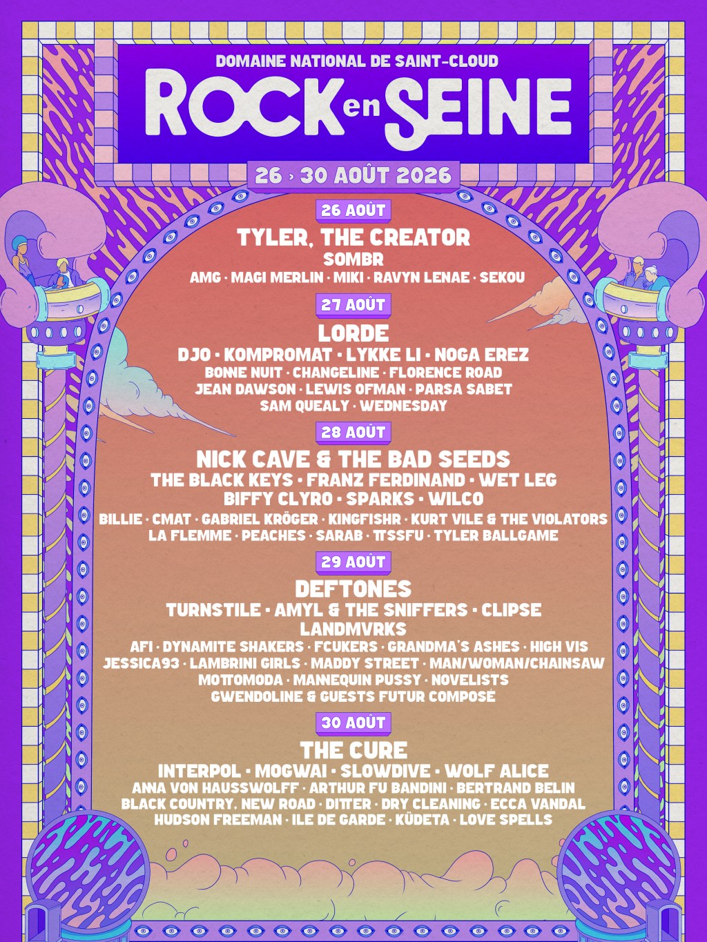 [🌴 Report Été 26] Rock en Seine 2026 : retour sur les pépites qui nous ont&nbsp;marqués