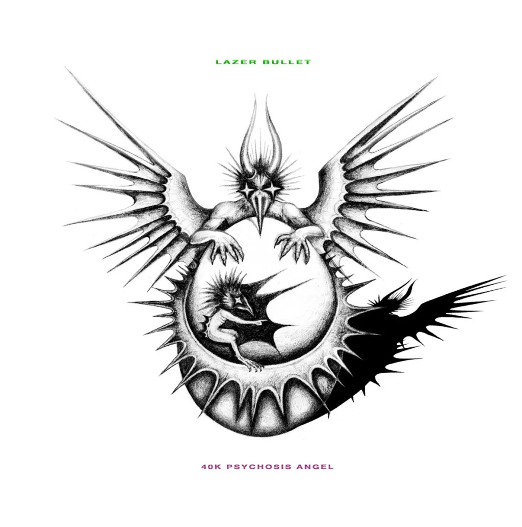 Lazer Bullet annonce 40K Psychosis Angel, son premier album, et dévoile « Angel Shit&nbsp;»